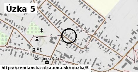 Úzka 5, Zemianska Olča
