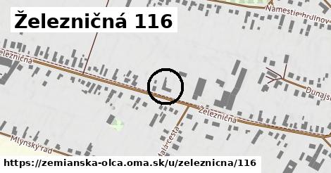 Železničná 116, Zemianska Olča