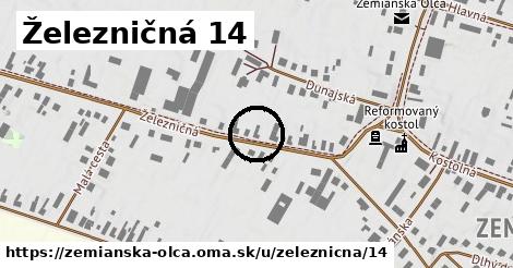 Železničná 14, Zemianska Olča