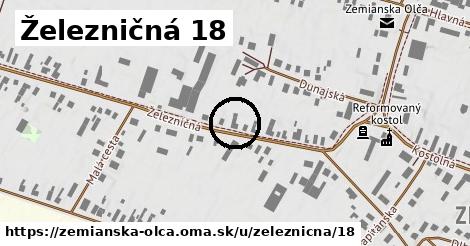 Železničná 18, Zemianska Olča