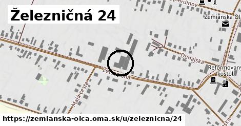 Železničná 24, Zemianska Olča