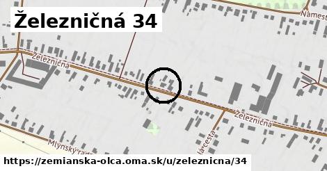 Železničná 34, Zemianska Olča