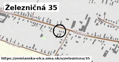 Železničná 35, Zemianska Olča