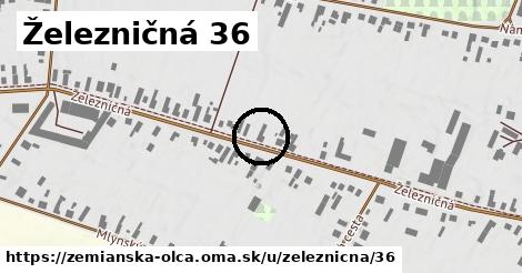 Železničná 36, Zemianska Olča