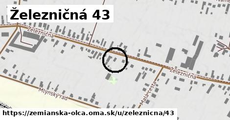 Železničná 43, Zemianska Olča