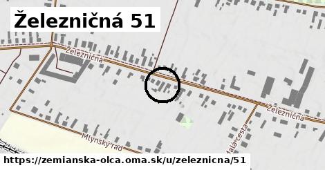Železničná 51, Zemianska Olča