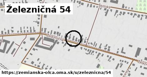 Železničná 54, Zemianska Olča