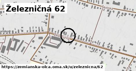 Železničná 62, Zemianska Olča