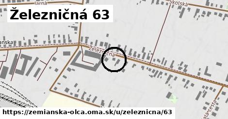 Železničná 63, Zemianska Olča