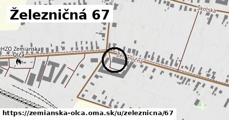 Železničná 67, Zemianska Olča