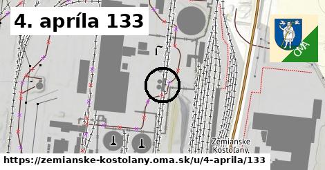 4. apríla 133, Zemianske Kostoľany