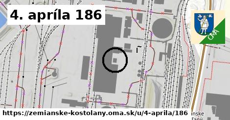 4. apríla 186, Zemianske Kostoľany