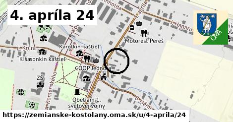 4. apríla 24, Zemianske Kostoľany