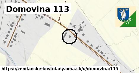 Domovina 113, Zemianske Kostoľany