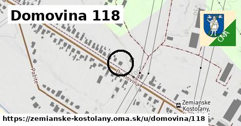 Domovina 118, Zemianske Kostoľany