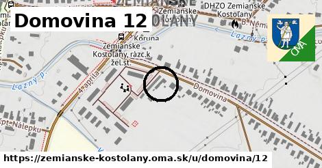 Domovina 12, Zemianske Kostoľany