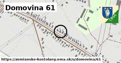 Domovina 61, Zemianske Kostoľany