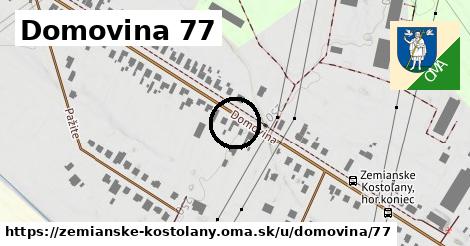 Domovina 77, Zemianske Kostoľany