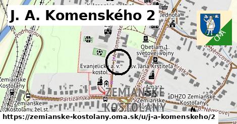 J. A. Komenského 2, Zemianske Kostoľany