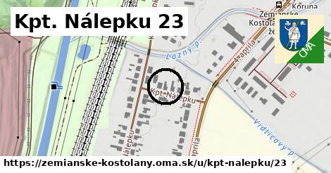 Kpt. Nálepku 23, Zemianske Kostoľany