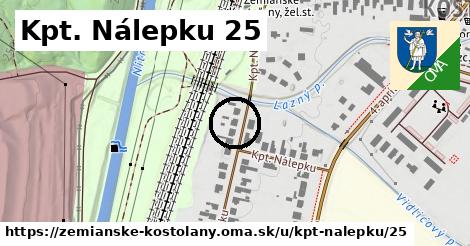 Kpt. Nálepku 25, Zemianske Kostoľany