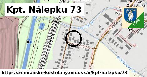 Kpt. Nálepku 73, Zemianske Kostoľany