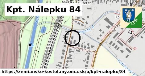 Kpt. Nálepku 84, Zemianske Kostoľany