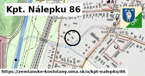 Kpt. Nálepku 86, Zemianske Kostoľany