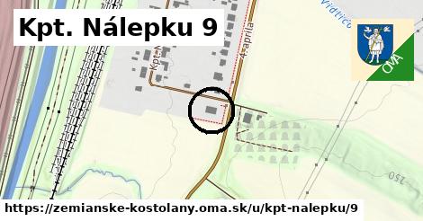 Kpt. Nálepku 9, Zemianske Kostoľany