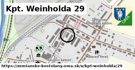 Kpt. Weinholda 29, Zemianske Kostoľany