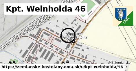 Kpt. Weinholda 46, Zemianske Kostoľany
