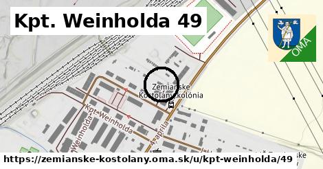 Kpt. Weinholda 49, Zemianske Kostoľany