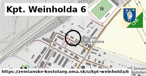 Kpt. Weinholda 6, Zemianske Kostoľany