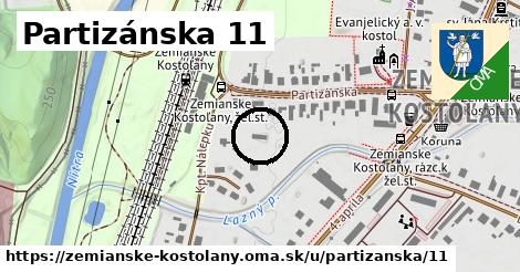 Partizánska 11, Zemianske Kostoľany