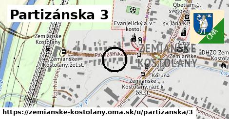 Partizánska 3, Zemianske Kostoľany