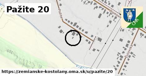 Pažite 20, Zemianske Kostoľany