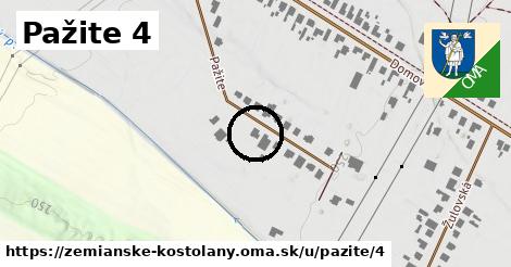 Pažite 4, Zemianske Kostoľany