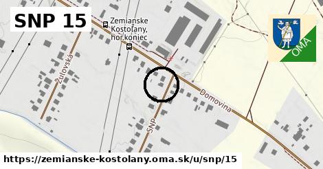SNP 15, Zemianske Kostoľany