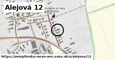 Alejová 12, Zemplínska Nová Ves