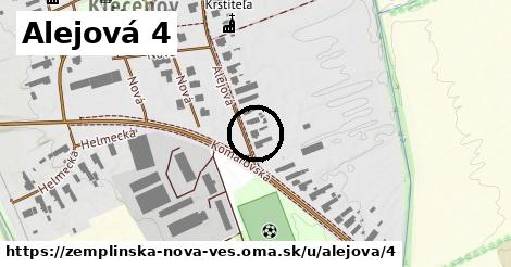 Alejová 4, Zemplínska Nová Ves