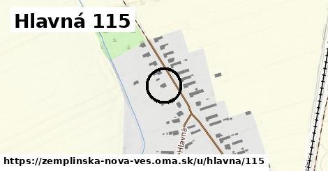 Hlavná 115, Zemplínska Nová Ves