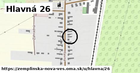 Hlavná 26, Zemplínska Nová Ves