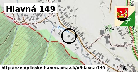 Hlavná 149, Zemplínske Hámre