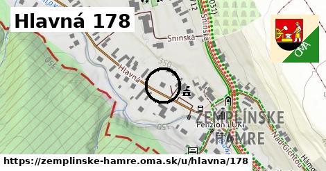 Hlavná 178, Zemplínske Hámre