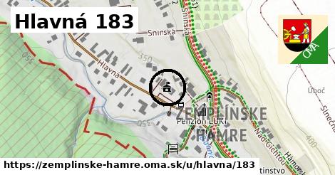 Hlavná 183, Zemplínske Hámre