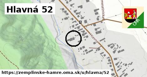 Hlavná 52, Zemplínske Hámre