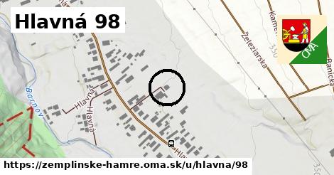 Hlavná 98, Zemplínske Hámre