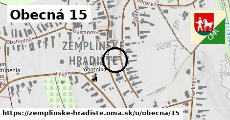 Obecná 15, Zemplínske Hradište