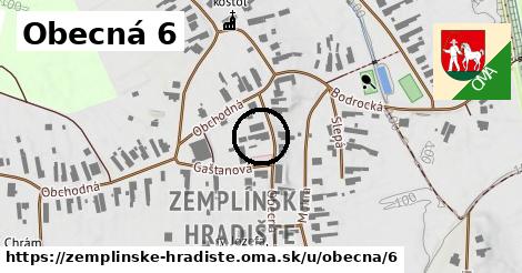 Obecná 6, Zemplínske Hradište