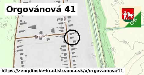 Orgovánová 41, Zemplínske Hradište